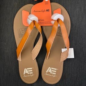 American Eagle/Payless flip-flops